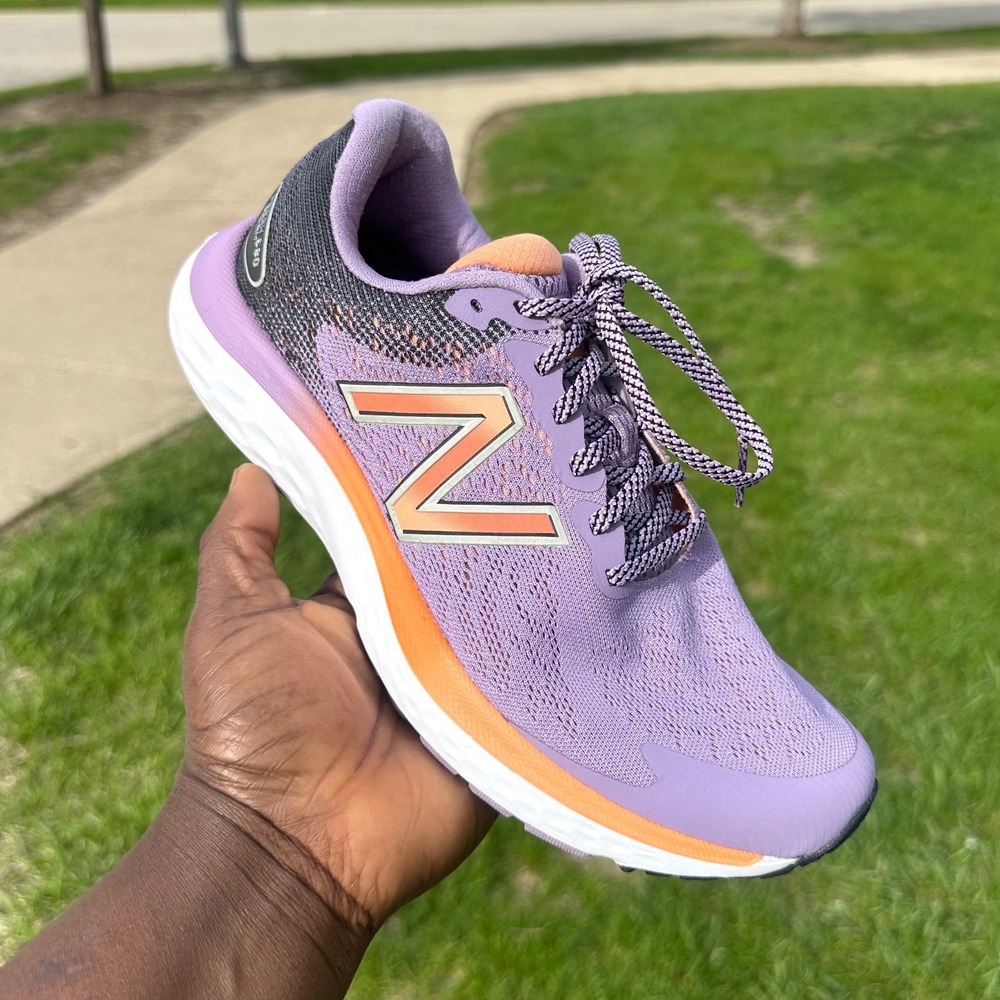Single Right Shoe New Balance Fresh Foam 680 v7 Amputee Sneaker Size W9 M7.5 - Picture 9 of 12